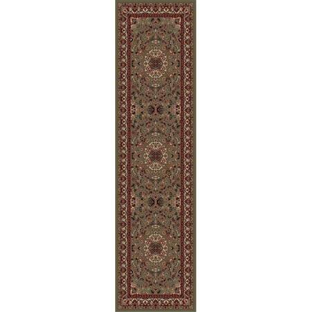 CONCORD GLOBAL TRADING 3 ft. 11 in. x 5 ft. 7 in. Persian Classics Isfahan - Green 20354